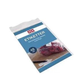 Selvklæbende etiketter med linjer - CONDIBØTTER