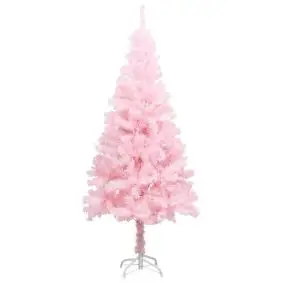 Kunstigt juletræ pink - 180 cm - JULETRÆER