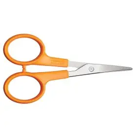 FISKARS Neglesaks krum - 10 cm - SAKSE