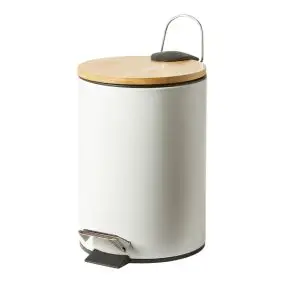 DACORE Pedalspand med bambus låg - lille - TOILETSPANDE