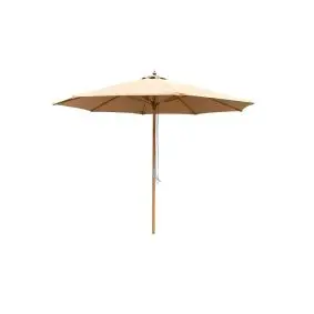 HOFFMANN Parasol nice Ø 3 m - cappuccino - PARASOLLER & OVERDÆKNING