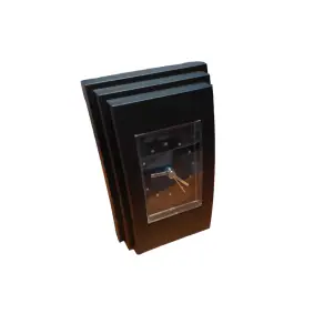 London vækkeur - sort - URE & ALARMER