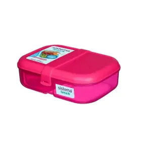 SISTEMA Madkasse ribbon lunch 1,1 liter - pink - MADKASSER & DRIKKEDUNKE
