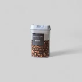 Opbevaringsboks air tight - 800 ml - OPBEVARINGSGLAS / DÅSER