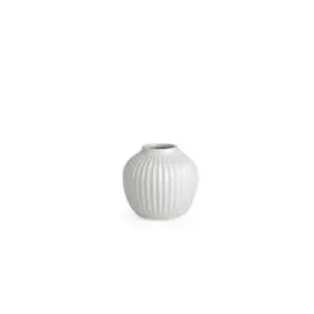 KÄHLER Hammershøi vase 13 cm - hvid - KÄHLER