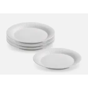 KÄHLER Hammershøi frokost tallerken Ø22 cm hvid - 4 stk - STEL