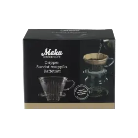 MAKU Kaffetragt med måleske - KAFFEKVÆRNE & MÆLESKUMMER