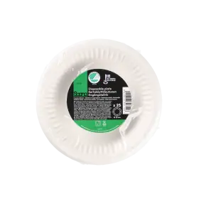 SAANA Tallerkener dyb Ø19 cm - 25 stk - STEL