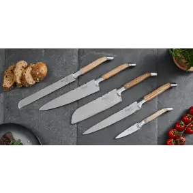 LAGUIOLE BY HAWS Knivsæt 5 knive - egetræ - KØKKENKNIVE