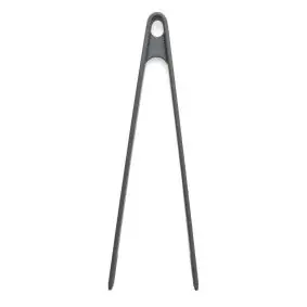 Madpincet i silikone 29 cm - grå - MÅNEDSTILBUD