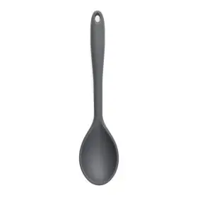 Serveringsske i silikone 27,5 cm - grå - MÅNEDSTILBUD