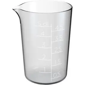 GASTROMAX Målekande 0,5 liter - MÅLEBÆGERE
