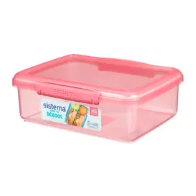 SISTEMA Madkasse lunch 2 liter - støvet pink - MADKASSER & DRIKKEDUNKE