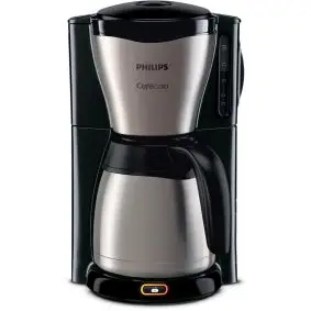 PHILIPS Kaffemaskine m/thermokande gaia -stål - KAFFEMASKINER