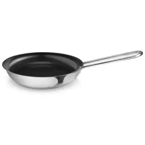 EVA TRiO Stainless steel stegepande m/ keramisk slip-let - Ø20 cm - GRYDER & PANDER