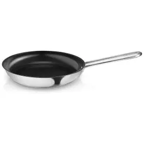 EVA TRiO Stainless steel stegepande m/ keramisk slip-let - Ø24 cm - GRYDER & PANDER