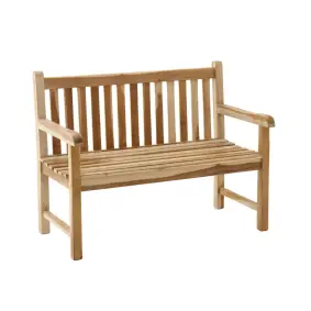 TEAK Havebænk bali - 120 cm/2pers. - HAVEBÆNKE