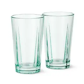 ROSENDAHL Grand cru recycled caféglas 37 cl 2 stk - klar grøn - GLAS
