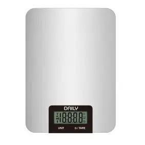 DAILY Køkkenvægt 6 kg - stål - BAGEARTIKLER