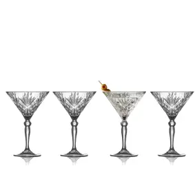 LYNGBY Melodia krystal cocktailglas 21cl. - 4 stk - GLAS