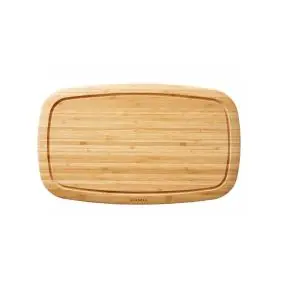 SCANPAN Skærebræt m/saftrille i bambus 50 x 30 cm - SKÆREBRÆTTER