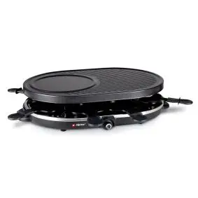ALPINA Raclette til 8 personer - oval - KØKKENMASKINER