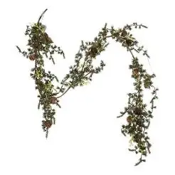 DET GAMLE APOTEK Gren med 20 LED med timer - 150 cm - 