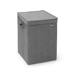 BRABANTIA Stabelbar vasketøjsboks 35 liter - sort - 