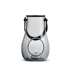 HOLMEGAARD Design with light lanterne H16,5 cm - smoke - 