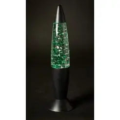 DACORE Glitterlampe til batteri - mat sort -