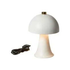 DACORE Genopladelig mini bordlampe med touch - hvid -