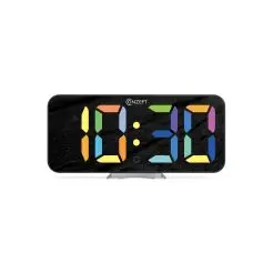Vækkeur med RGB-lys -