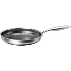 Hybrid stegepande stål m/keramisk belægning - 30 cm - 