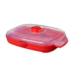 SISTEMA Mikro easy bacon - rød -