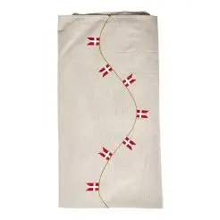 DACORE Dug sand med flag - 140x220 cm - 