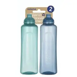SISTEMA Drikkedunk swift squeeze 480 ml - 2 stk - 