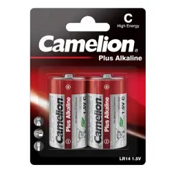 CAMELION Plus alkaline "C" batterier - 2 stk - 