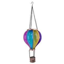 Solar luftballon med flammeeffekt - stor - 