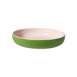 DACORE Skål i genanvendt plast Ø20,9 cm - grøn/rosa -