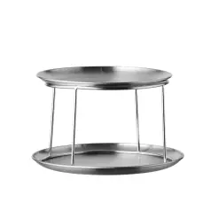 FUNKTION Skaldyrsopsats 2 etager Ø26/23 cm - rustfrit stål - 