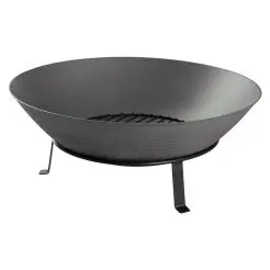 DAN GRILL Bålfad med rist - antracit - 