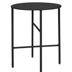 ENVY Havebord Ø40 cm - sort - 