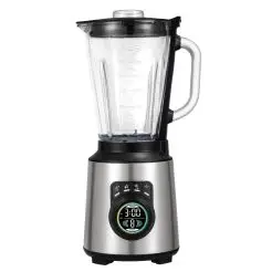 Blender 1,5 liter 1200 watt med farvedisplay - stål - 
