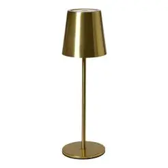 DACORE Bordlampe genopladelig med touch - guld -