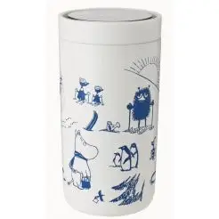 STELTON Moomin to go termokop 0,2 liter - courage hvid - 