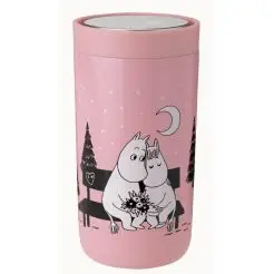 STELTON To go click moomin termokop 0,2 liter - i love you - pink - 