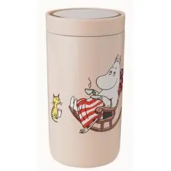 STELTON To go click moomin termokop 0,2 liter - moomin mamma - beige - 