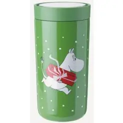 STELTON To go click moomin termokop 0,2 liter - moomin present - grøn - 
