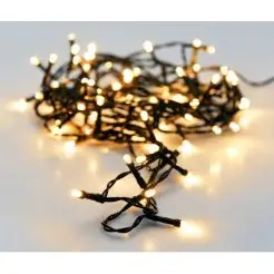 Batteri lyskæde - 80 LED -