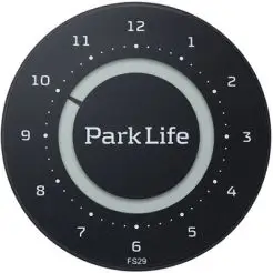 PARKLIFE Parkeringsur - carbon black - 